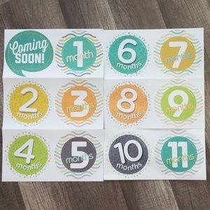 Milestone stickers